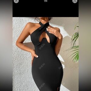 SHEIN dress (it’s brown not black)